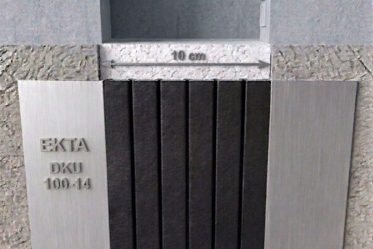 Duvar, Tavan ve Dış Cephede Kapak Dilatasyon Profili