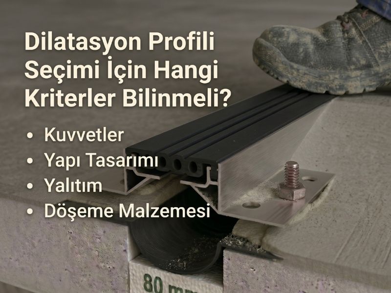 Dilatasyon Profili Seçimi İçin 7 Kritik Kriter