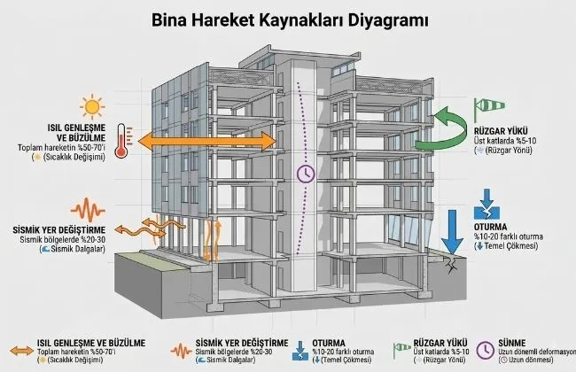 Farklı Oturmalar ve Dinamik Yükler Altında Dilatasyon Derzlerinin Davranışı