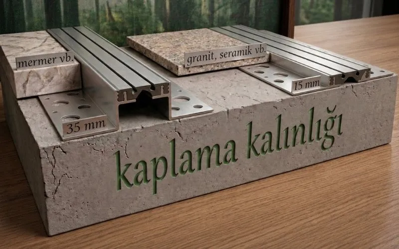 Zemin Kaplamaya Göre Dilatasyon Profili Seçimi