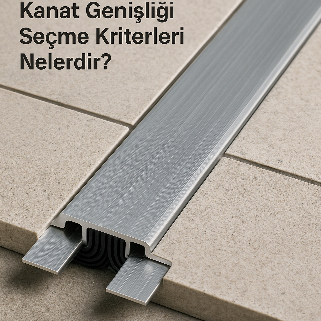 Kaplama Üzeri Zemin Dilatasyon Profili Seçim Rehberi