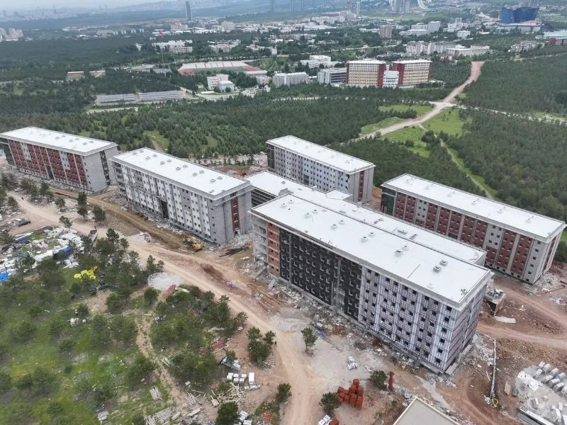 ANKARA HACETTEPE 2500 KİŞİLİK YURT İNŞAATI